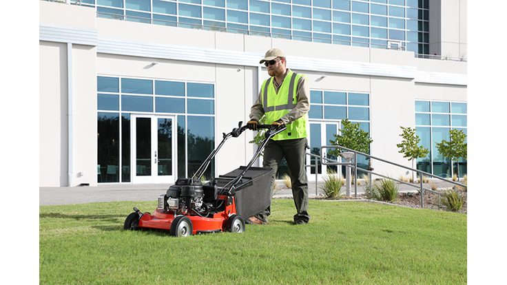 Kubota walk outlet behind lawn mower