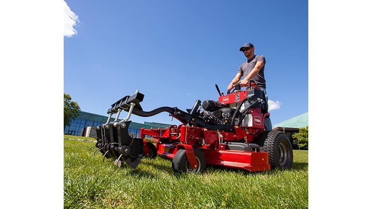 Toro GrandStand Stand On Mower MULTI FORCE Attachments