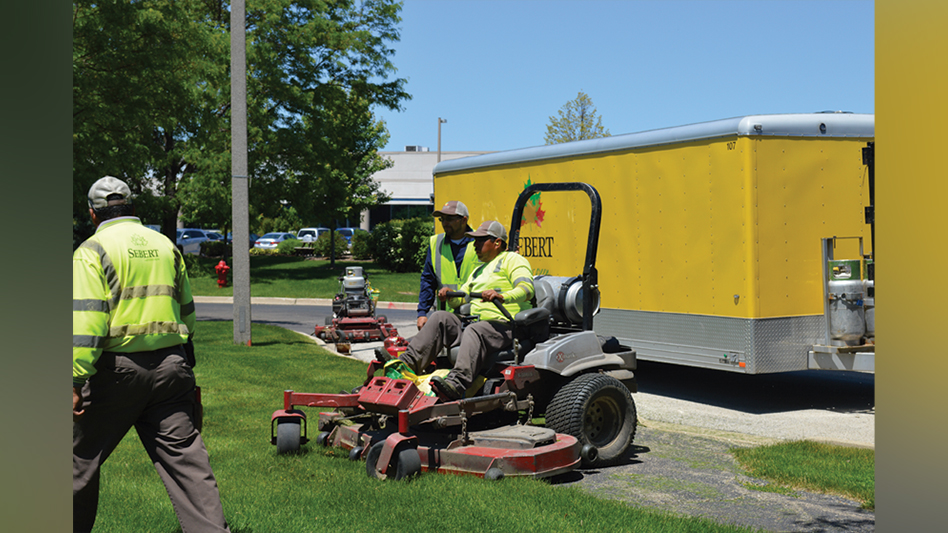 Propane powered lawn online mower