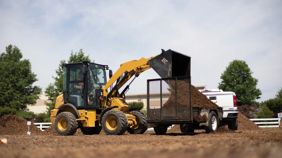 Caterpillar's Cat 903 compact wheel loader